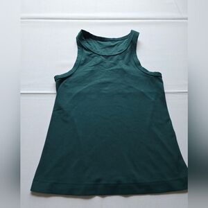 Lululemon Athletica Dark Green Tank Top